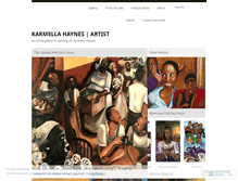 Tablet Screenshot of karmellahaynes.com